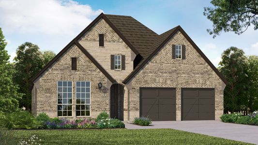 Plan 1120 Elevation D with Stone