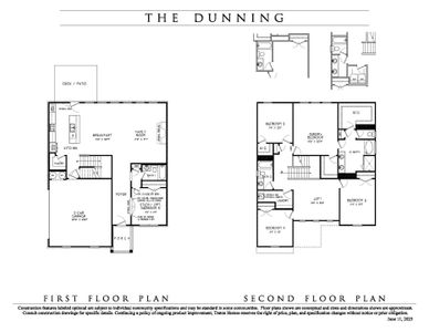 New construction Single-Family house Canton, GA 30115 plan Dunning - image 3