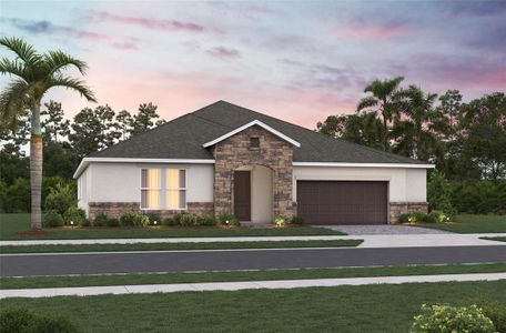 New construction Single-Family house 3052 Water Clover Ct, Apopka, FL 32712 plan Radcliff - image