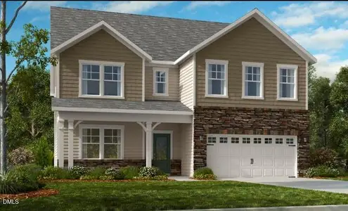 New construction Single-Family house 813 Junto St, Knightdale, NC 27545 plan Sheridan - image