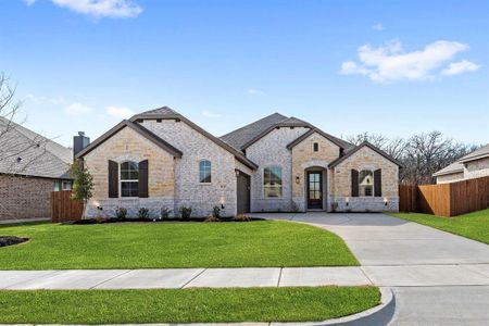 New construction Single-Family house 3121 Blue Hill Dr, Burleson, TX 76028 plan Concept 2370 - image