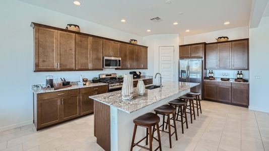 Kitchen island with seating