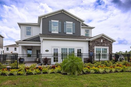 New construction Single-Family house 5043 Prairie Preserve Run, Saint Cloud, FL 34772 Lancaster - Eco Series- photo 0