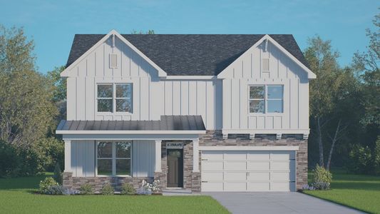 New construction Single-Family house 60 Gilmer St, Fuquay Varina, NC 27526 plan LAWSON - image