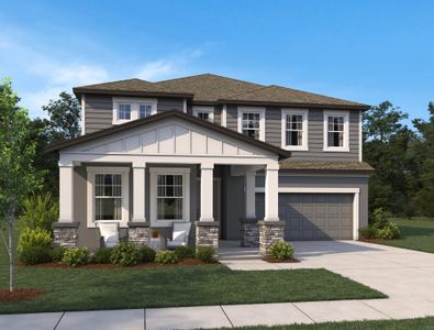 New construction Single-Family house 11127 Tire Swing Dr, Parrish, FL 34219 plan Duval - image