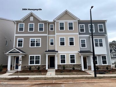 New construction Townhouse house 3004 Honeymyrtle Ln, Morrisville, NC 27560 null- photo 0