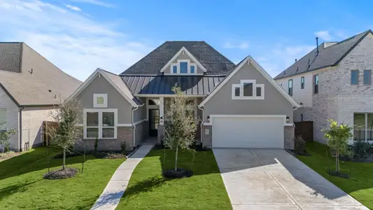 New construction Single-Family house 6110 Monticello Dr, Manvel, TX 77578 plan Lakeway – 60′ Lot - image