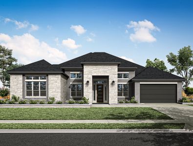 New construction Single-Family house 4679 Bridgewood Dr, Spring, TX 77386 plan Barcello - image