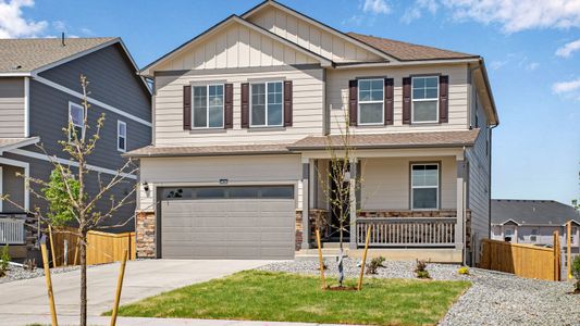 New construction Single-Family house 14020 Alpine Phlox Ln, Parker, CO 80134 plan Pendleton - image