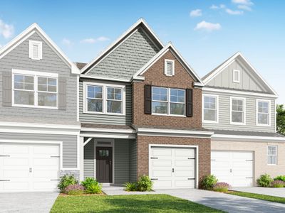 New construction Single-Family house 410 Blythe Townhome Ln, Waxhaw, NC 28173 plan Ashland - image