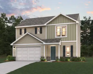 New construction Single-Family house Linwood, NC 27299 plan Davidson - image