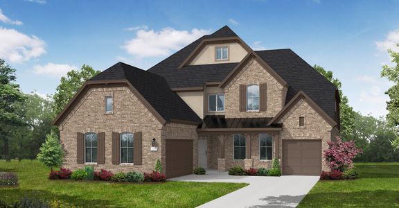 New construction Single-Family house 18622 Pulp Davison Dr, Manvel, TX 77578 plan Wiergate - image