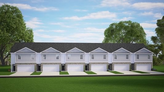 New construction Townhouse house 7071 Eclipse Trl, Whitsett, NC 27377 plan PATTISON - DRHE - image