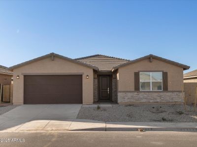 New construction Single-Family house 36993 W La Paz St, Maricopa, AZ 85138 Amber- photo 0 0