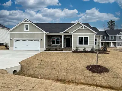 New construction Single-Family house 260 Pretty Run Branch Ln, Wendell, NC 27591 Carver- photo 0