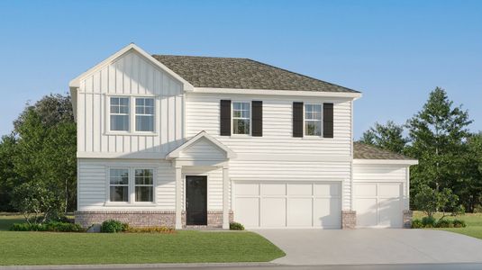 New construction Single-Family house 605 Mabry Creek Ln, Jackson, GA 30233 plan Portland - image