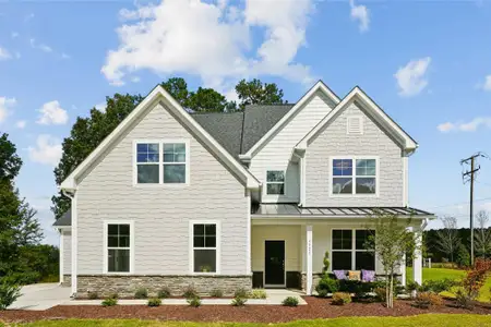 New construction Single-Family house 318 Magnolia Acres Ln, Fuquay Varina, NC 27526 plan Fontana - image
