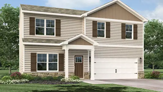 New construction Single-Family house 439 Villages At Hinds Creek Ln, Clinton, TN 37716 plan Glendale - image