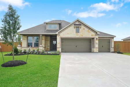 New construction Single-Family house 601 Salado Trail, Dayton, TX 77535 Shenandoah- photo 0