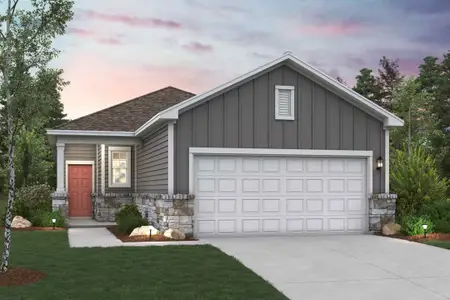 New construction Single-Family house 6713 Smarty Jones Ln, Buda, TX 78610 plan Isabel - image