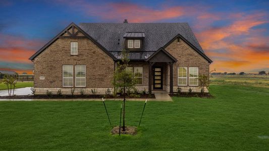 New construction Single-Family house 2405 Meteor Drive, Krum, TX 76249 Aster- photo 0