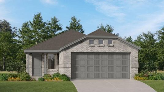 New construction Single-Family house 29651 Knollwood Bay Rd, Waller, TX 77484 Oakridge- photo 0