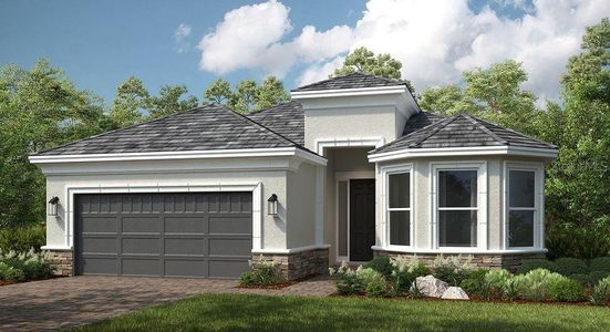 New construction Single-Family house 29807 Imperati Blvd, Wesley Chapel, FL 33543 Lazio- photo 0