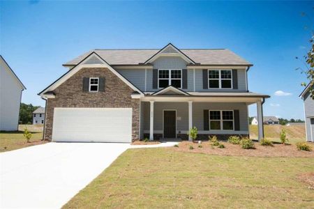 New construction Single-Family house 74 Bone Creek Crossing, Dallas, GA 30132 Graham- photo 0