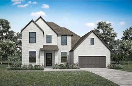 New construction Single-Family house 1805 Crimson Sunset Dr, Georgetown, TX 78628 plan Dakota - image