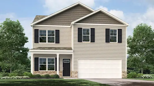 New construction Single-Family house 561 White Oak Ln, Vonore, TN 37885 plan Belhaven - image