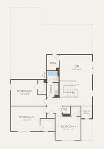 Pulte Homes, Beaumont floor plan