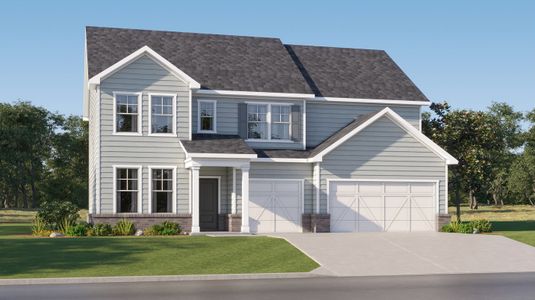 New construction Single-Family house Madison, GA 30650 plan Everett - image