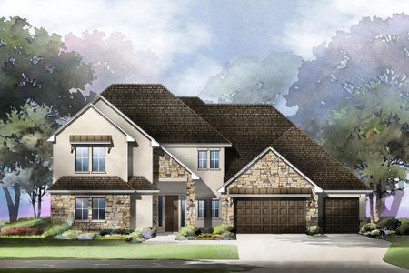 New construction Single-Family house 104 Alonzo, Boerne, TX 78006 plan Richards - image
