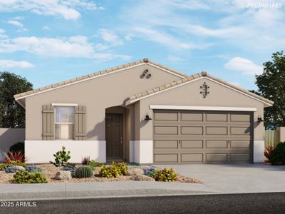 New construction Single-Family house 16073 W Desert Spoon Dr, Surprise, AZ 85387 Mason- photo 0