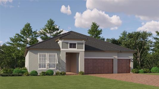 New construction Single-Family house 11921 Violet Jasper Dr, Parrish, FL 34219 plan Daybreak - image
