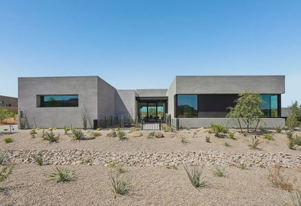 New construction Single-Family house 13116 E Harper Dr, Scottsdale, AZ 85255 plan 7532 Elevation A - image