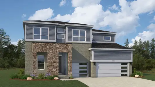 New construction Single-Family house 1065 Coal Bank Trl, Castle Rock, CO 80104 plan Wildflower - image