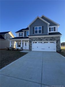New construction Single-Family house 159 Meadow Sage St, Raeford, NC 28376 - image