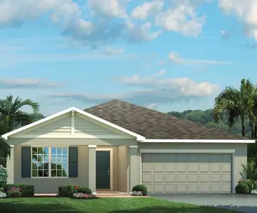 New construction Single-Family house 10009 Daybreak Gln, Parrish, FL 34219 plan Adeline - image
