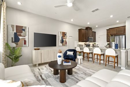 New construction Townhouse house 9623 Peace Dr, Orlando, FL 32832 plan Aurora - image