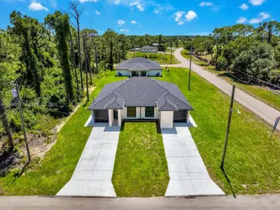 New construction Duplex house 4745/4747 13Th St Sw, Lehigh Acres, FL 33973 - image
