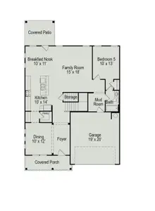 New construction Single-Family house 394 Kendall Crest Dr, Alvin, TX 77511 plan The James - image 16