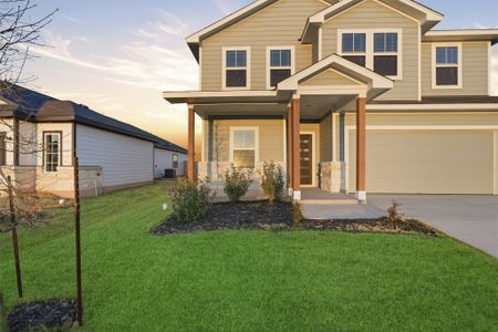 New construction Single-Family house 200 Quail Convey Dr, Jarrell, TX 76537 plan Rio Grande - image