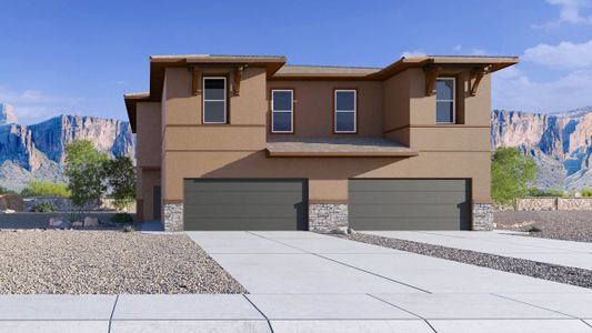 New construction Duplex house 5874 East Zachary Drive, Phoenix, AZ 85054 - photo 0