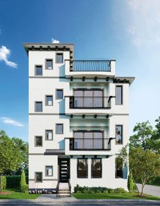 New construction Townhouse house 4833 Winnetka St, Unit D, Houston, TX 77021 - image