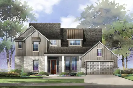 New construction Single-Family house 1702 Kinder Run, San Antonio, TX 78260 plan Kendal - image