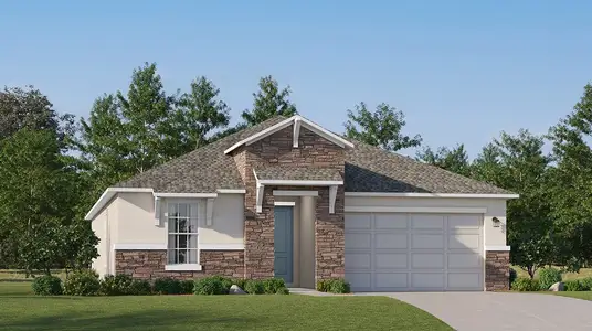 New construction Single-Family house 1295 Broward Dr, Zephyrhills, FL 33541 plan Brindley - image