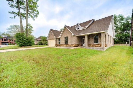 New construction Single-Family house 18906 Tranquility Dr, Humble, TX 77346 - image