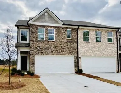 New construction Townhouse house 1233 Fagiolo St, McDonough, GA 30253 plan Triton - image