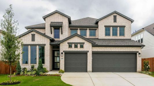 New construction Single-Family house 241 Sheepdog Dr, Liberty Hill, TX 78642 plan 3203W - image